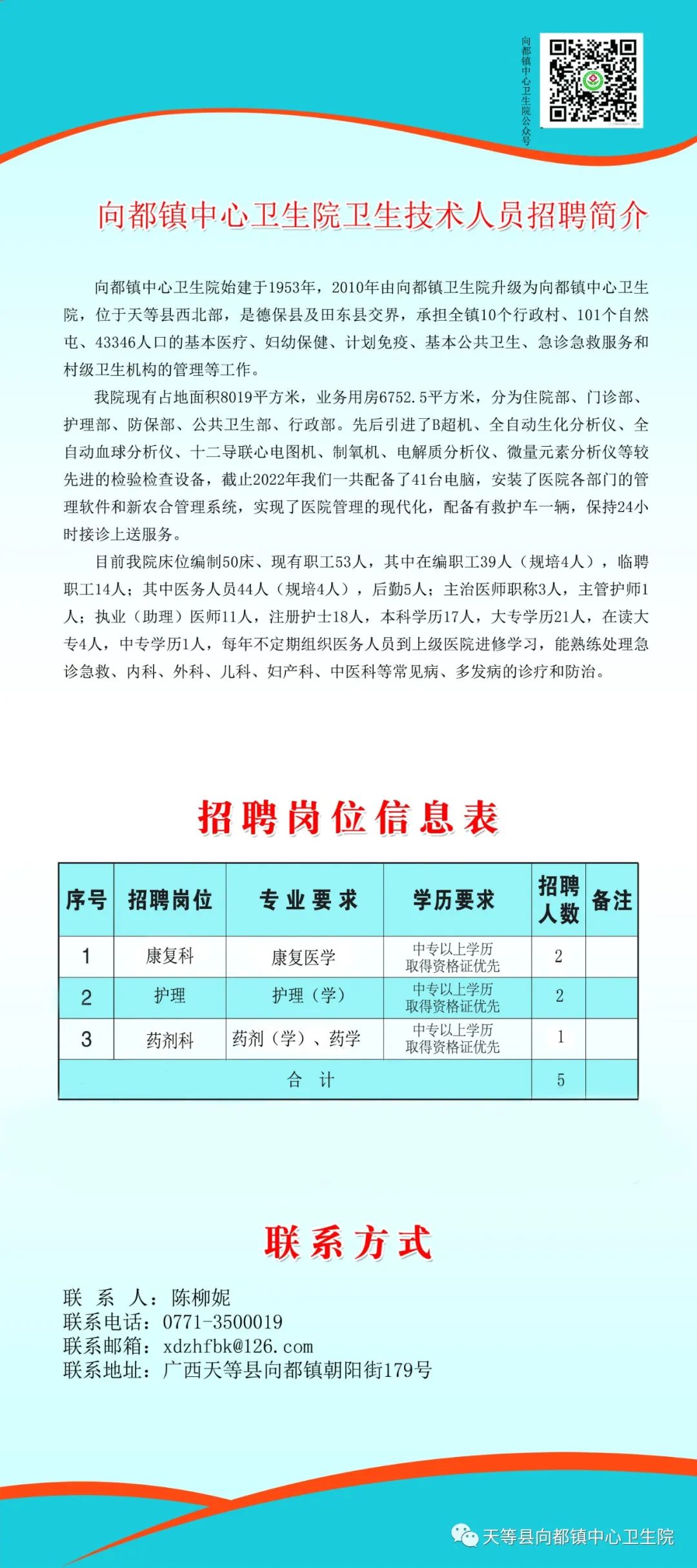 百色市卫生局最新招聘信息汇总